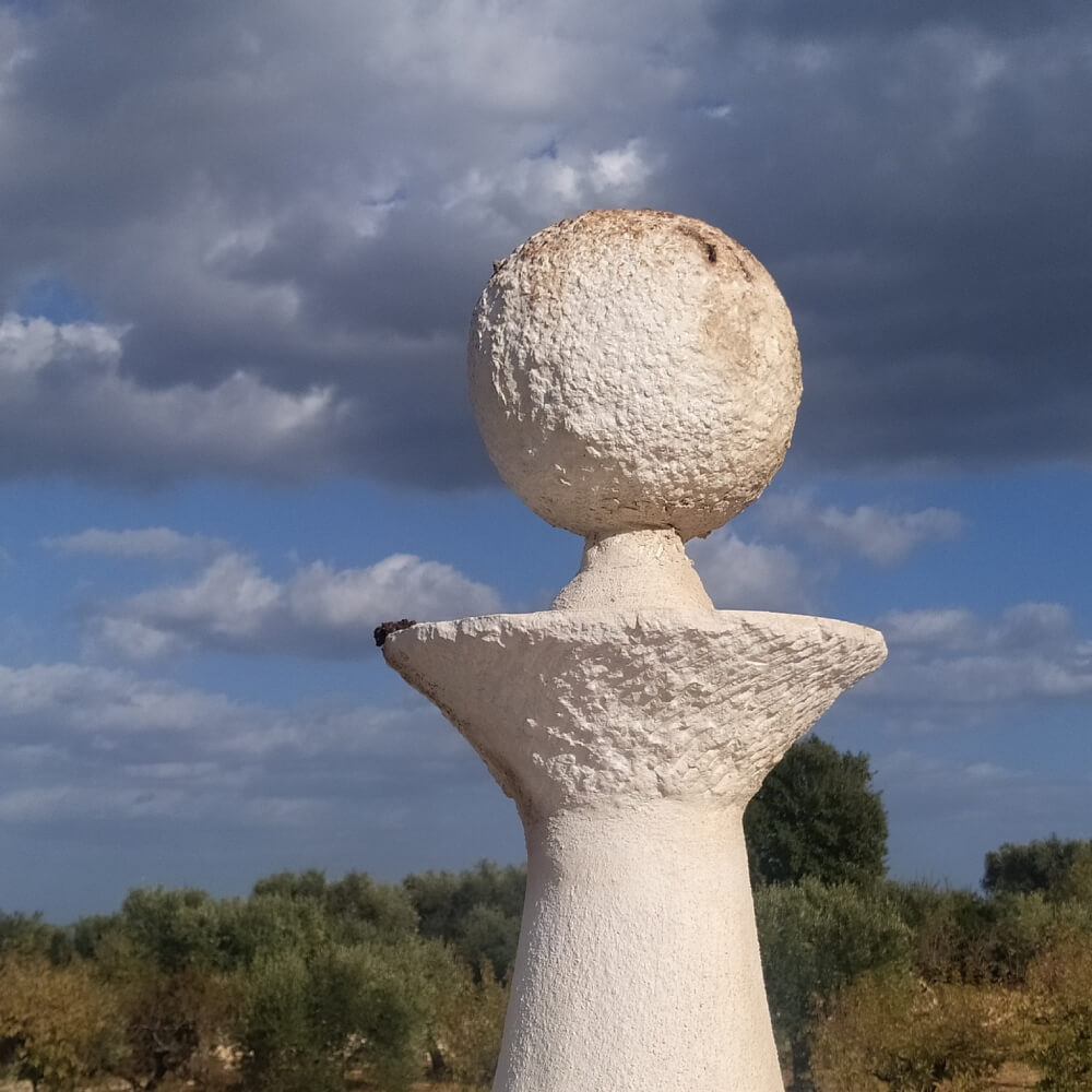 Pinnacolo di un tipico trullo castellanese
